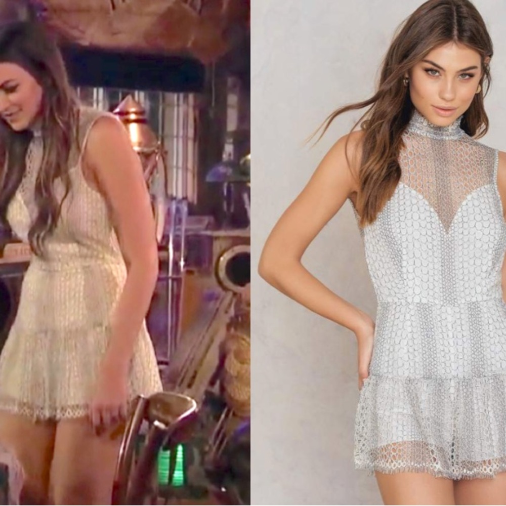 SAYLOR White Lace Romper